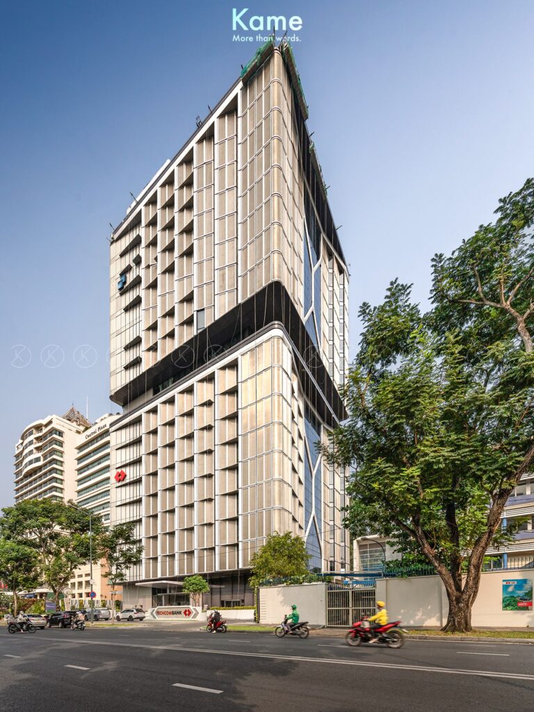 Techcombank Building Sai Gon toan canh