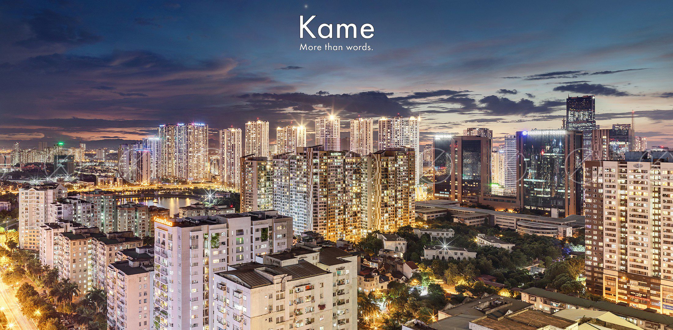 Hà Nội Skyline buổi tối