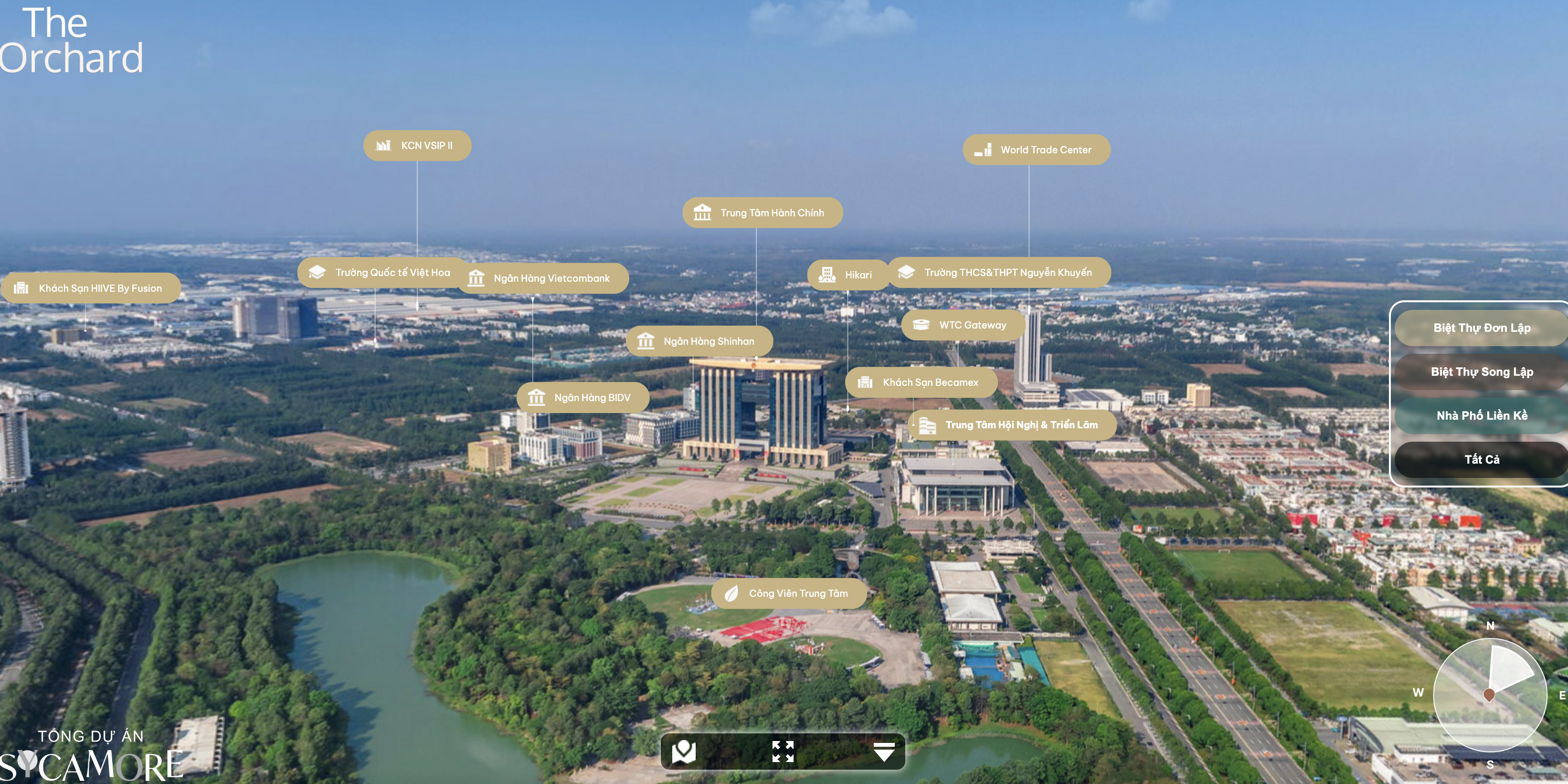 Tour 360 dự án Sycamore Bình Dương