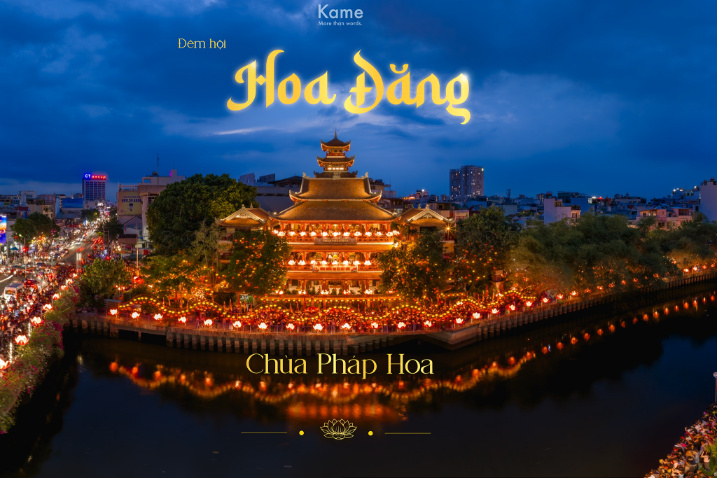 Lễ Phật Đản Chùa Pháp Hoa – ánh sáng Phật pháp nhìn từ thinh không